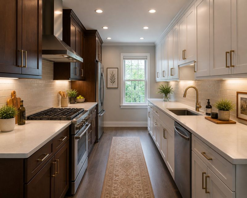 Galley Kitchen Remodeling in Alpharetta, GA