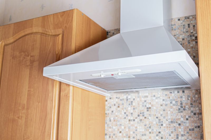 Inside of a Kitchen with Under Cabinet Hood