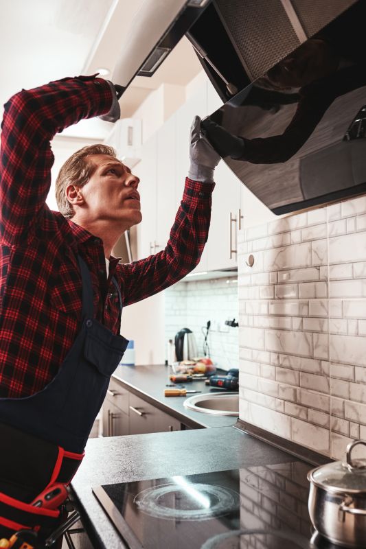 Under Cabinet Hood Installation